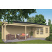  Tuindeco | Tuinhuis Gretel met Overkapping 202814-01